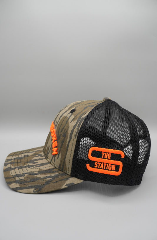 Camo Snapback Hat (Station)