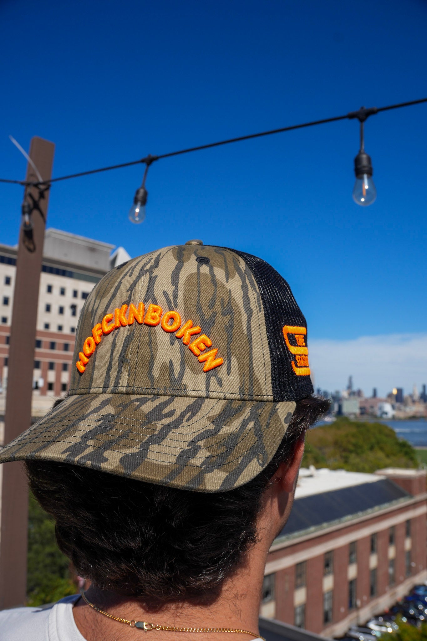 Camo Snapback Hat (Station)